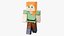 3D-модель Алекса из Minecraft, готовая к использованию в играх, разрешение 4K, PBR.