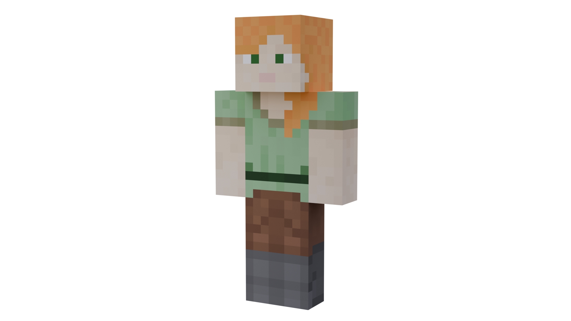 3D Minecraft Alex Rigged 3D Model Game Ready 4K PBR model https://p.turbosquid.com/ts-thumb/S4/32YGqD/Ua/turn/png/1785607415/1920x1080/turn_fit_q99/c0db56905b1cf5ebb6f39ea2b17f5e4472567bb4/turn-1.jpg