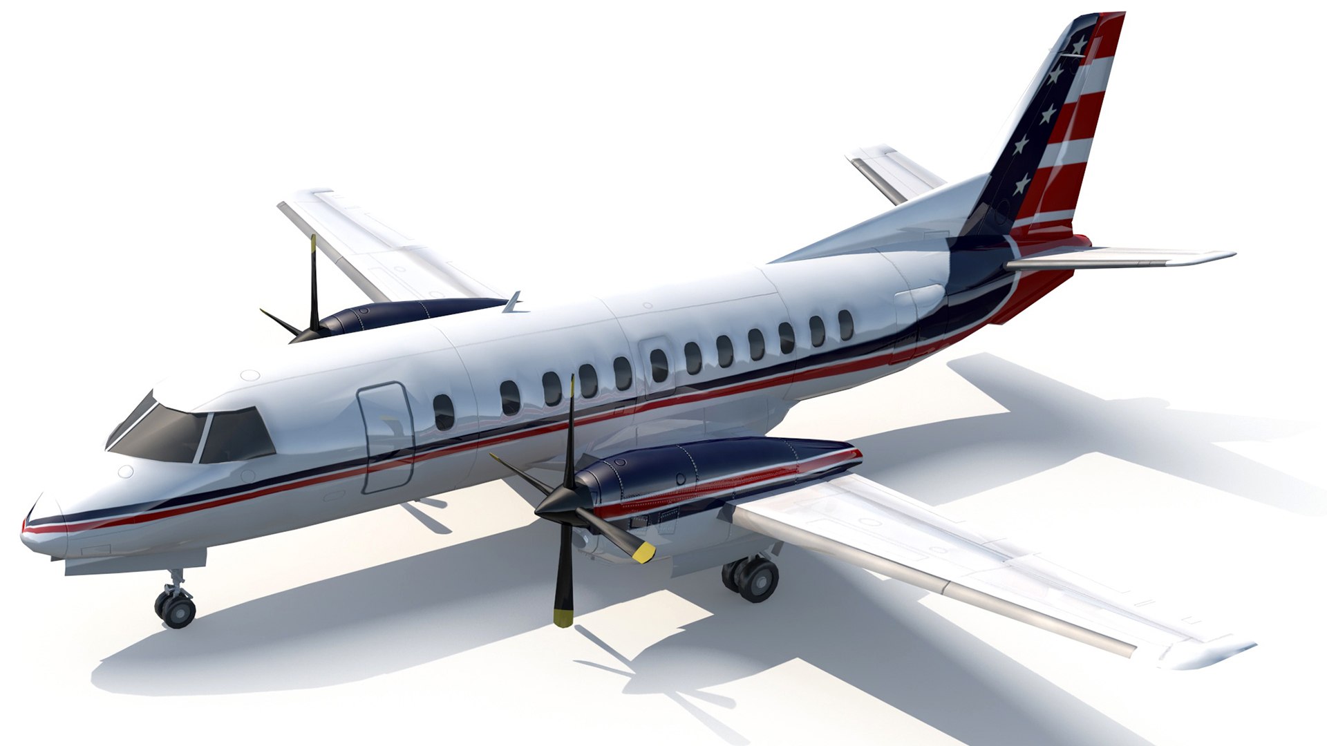 Saab 340 3 3ds
