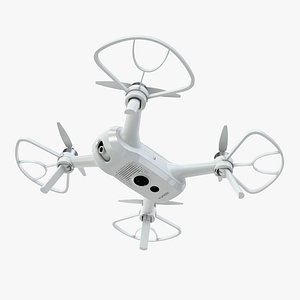 yuneec breeze 4k drone 3D model