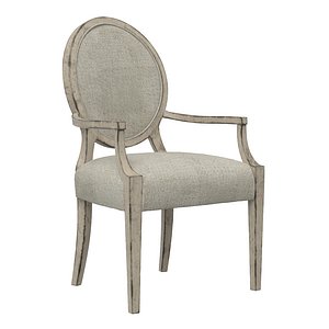 Hooker Furniture Sanctuary Romantique Oval Arm Chair