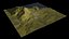 Isolated offshore mountain peaks