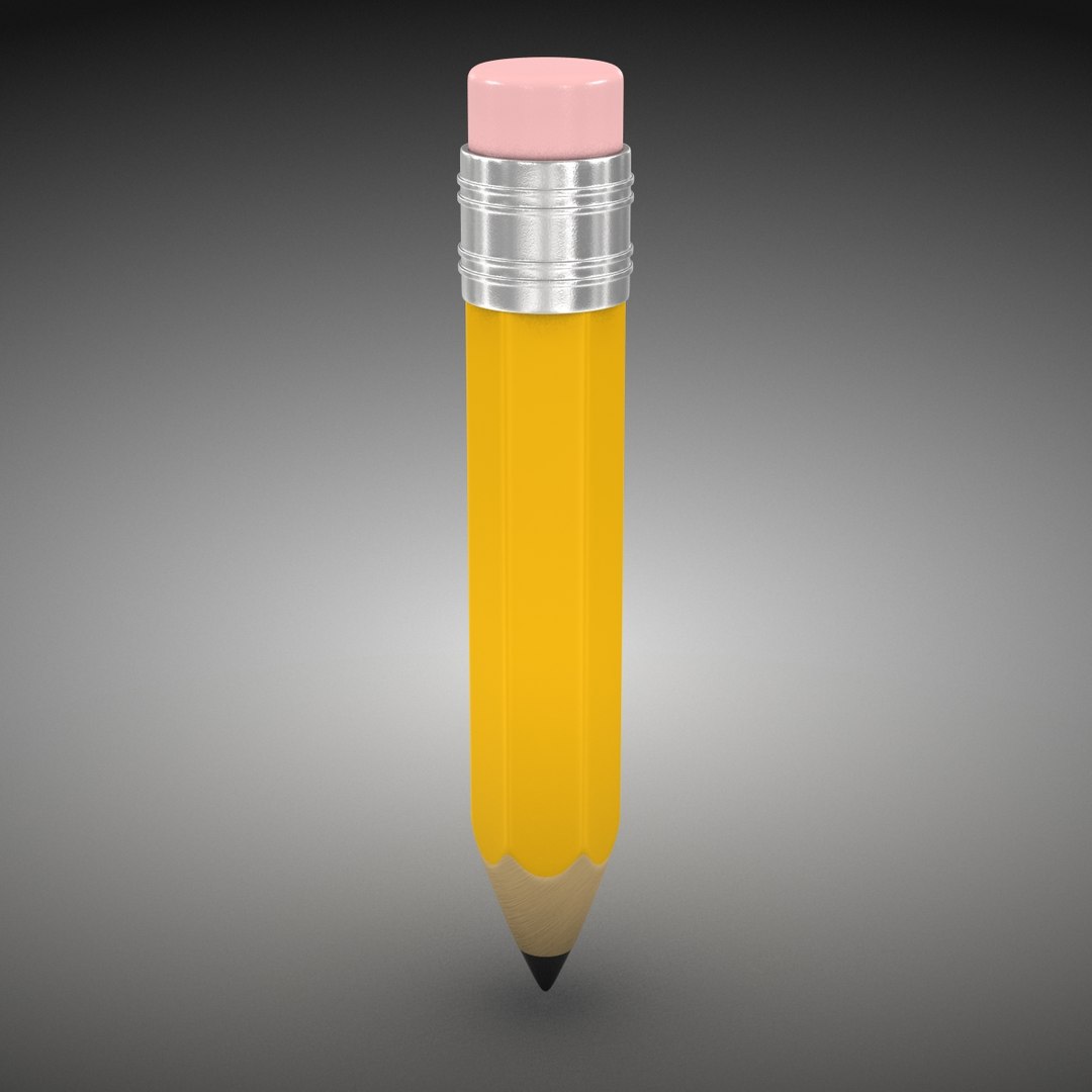 3ds Max Pencil Subdivided