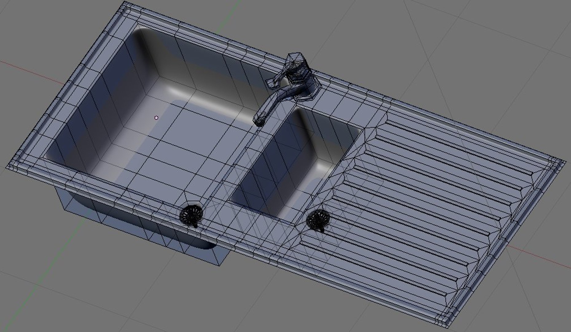 Kitchen Sink 3d Model