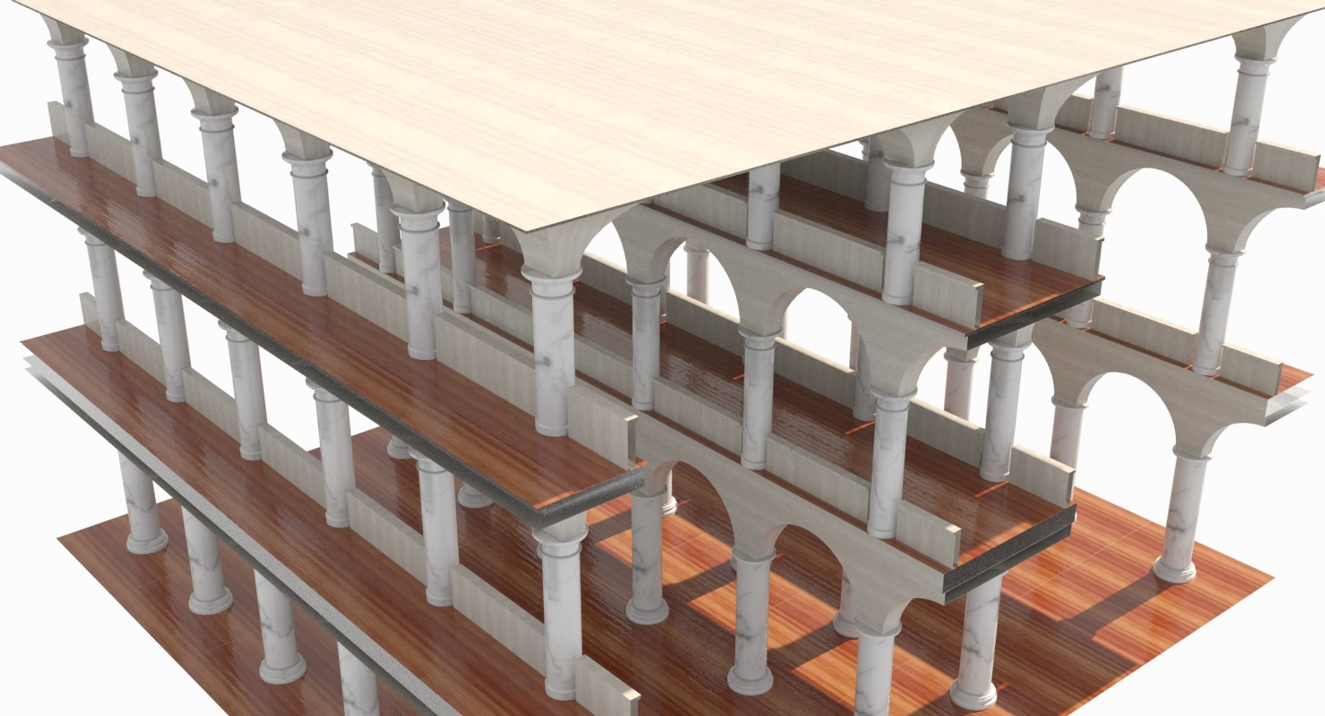 arch tileable 3D https://p.turbosquid.com/ts-thumb/S4/HiCmGO/e1CKd9MK/m4/jpg/1517336920/1920x1080/fit_q87/b1eb670428430c656a0dcc41a3b8ec744c23db61/m4.jpg