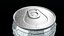 3D model Regular 355ml Beverage Can Open and Closed Tabs with Droplets