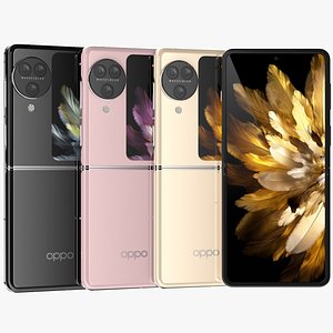 3D OPPO Find N3 Flip All Colors