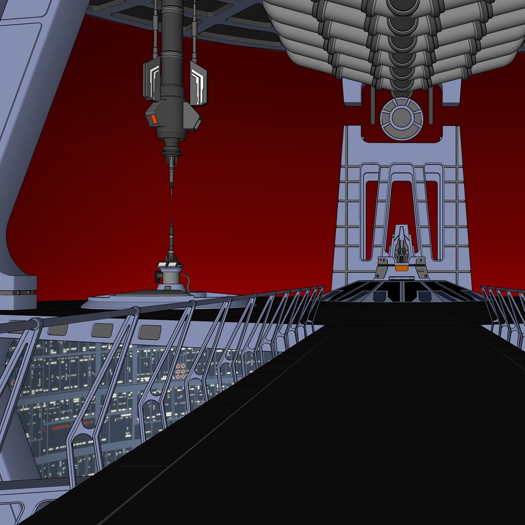 3D Snoke Throne Room TurboSquid 1859880