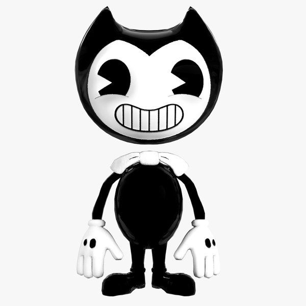 bendy popular horror 3D model