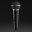 Microphone 3D model