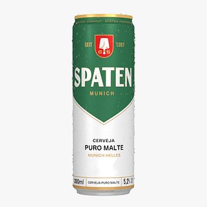 Spaten Can Beer Condensation 8K