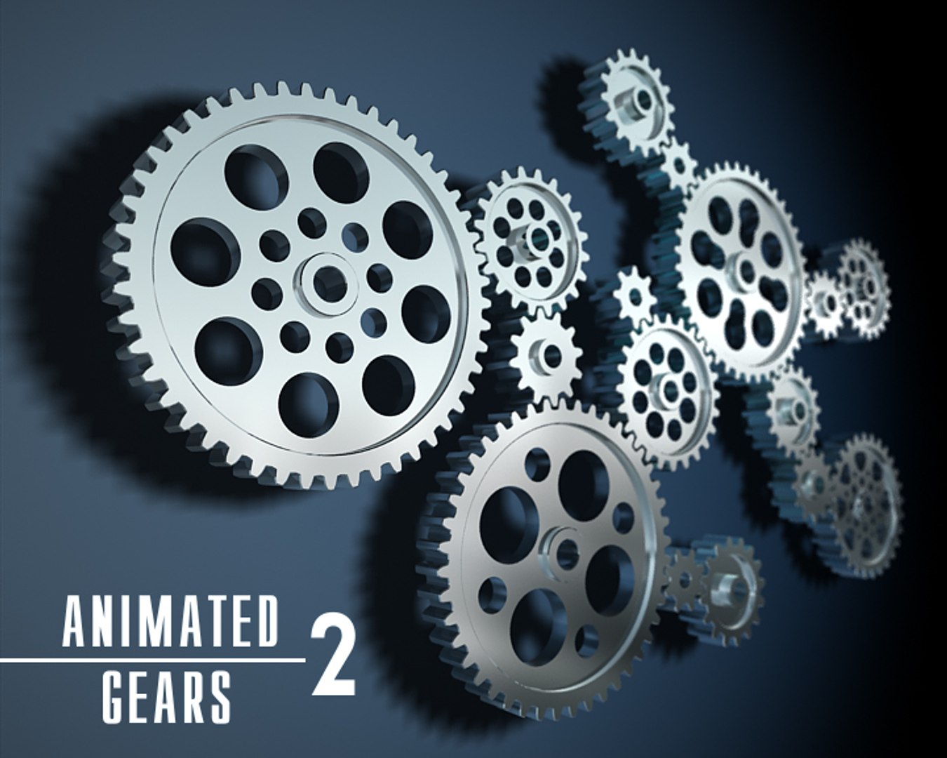3D Gear Transmissions Rotation Model | 1147546 | TurboSquid