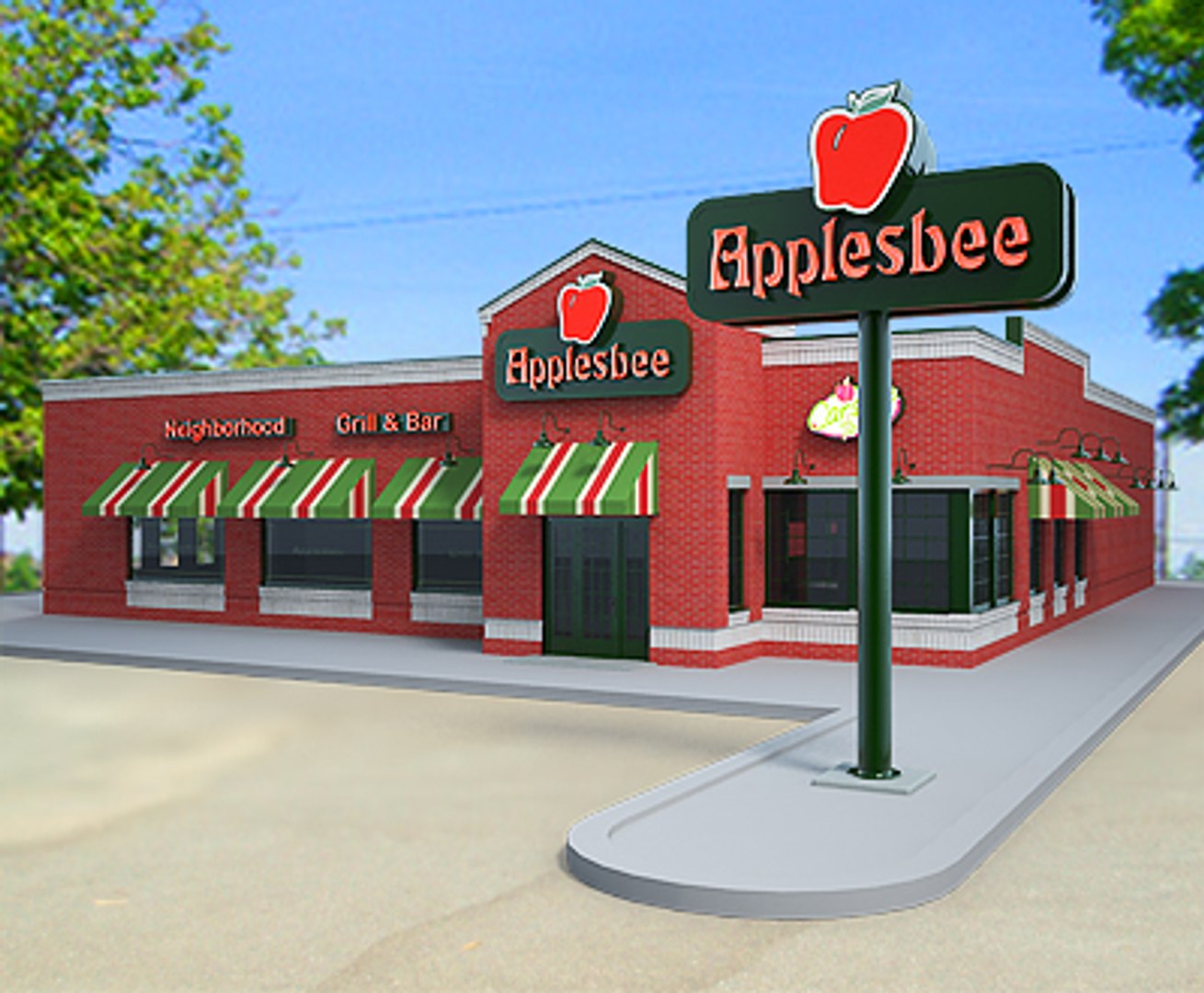 Casual Dining Applebee's Outdoor Dining Applebees Restaurant