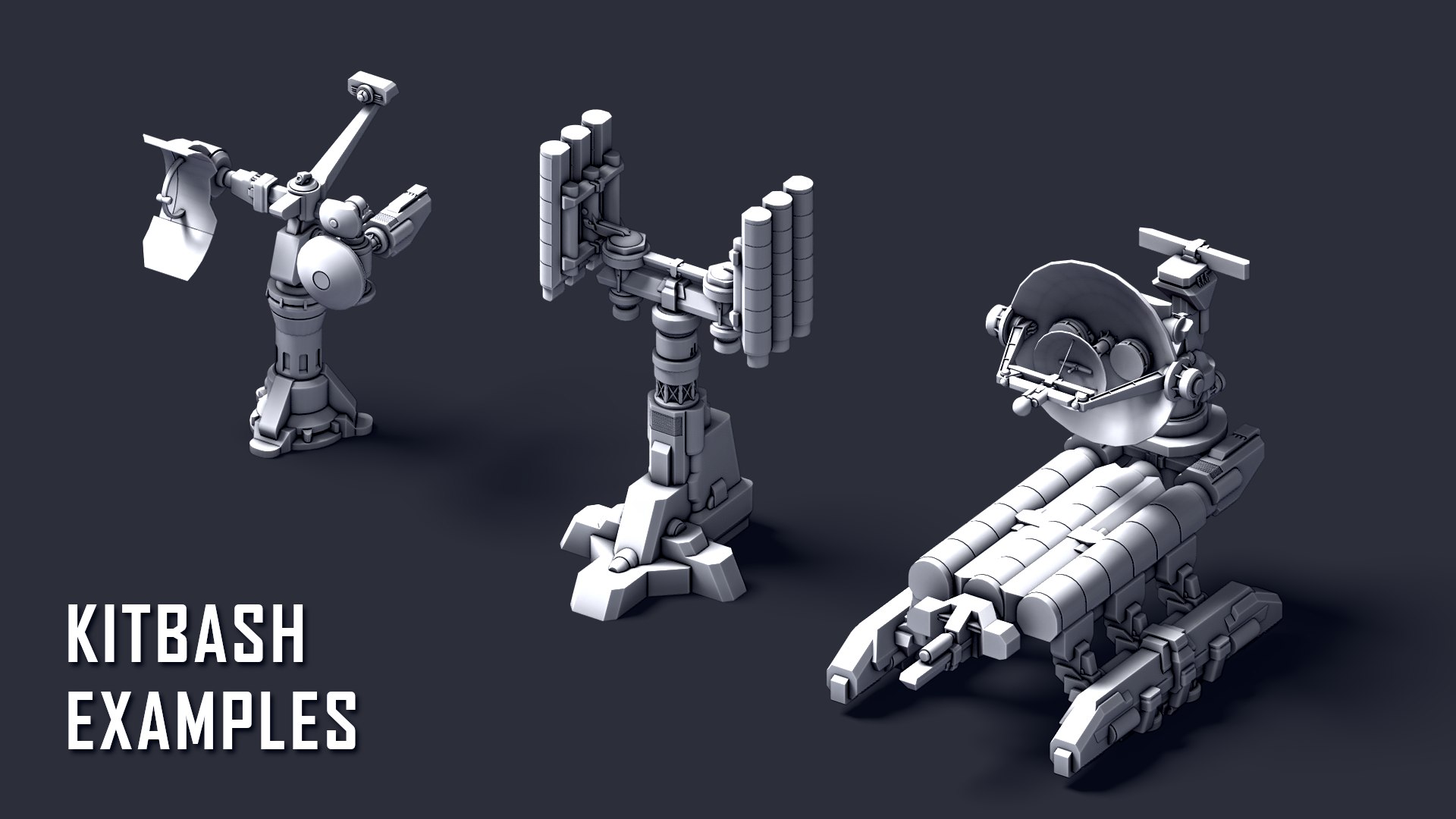 Radar Pack 3D model - TurboSquid 1857302