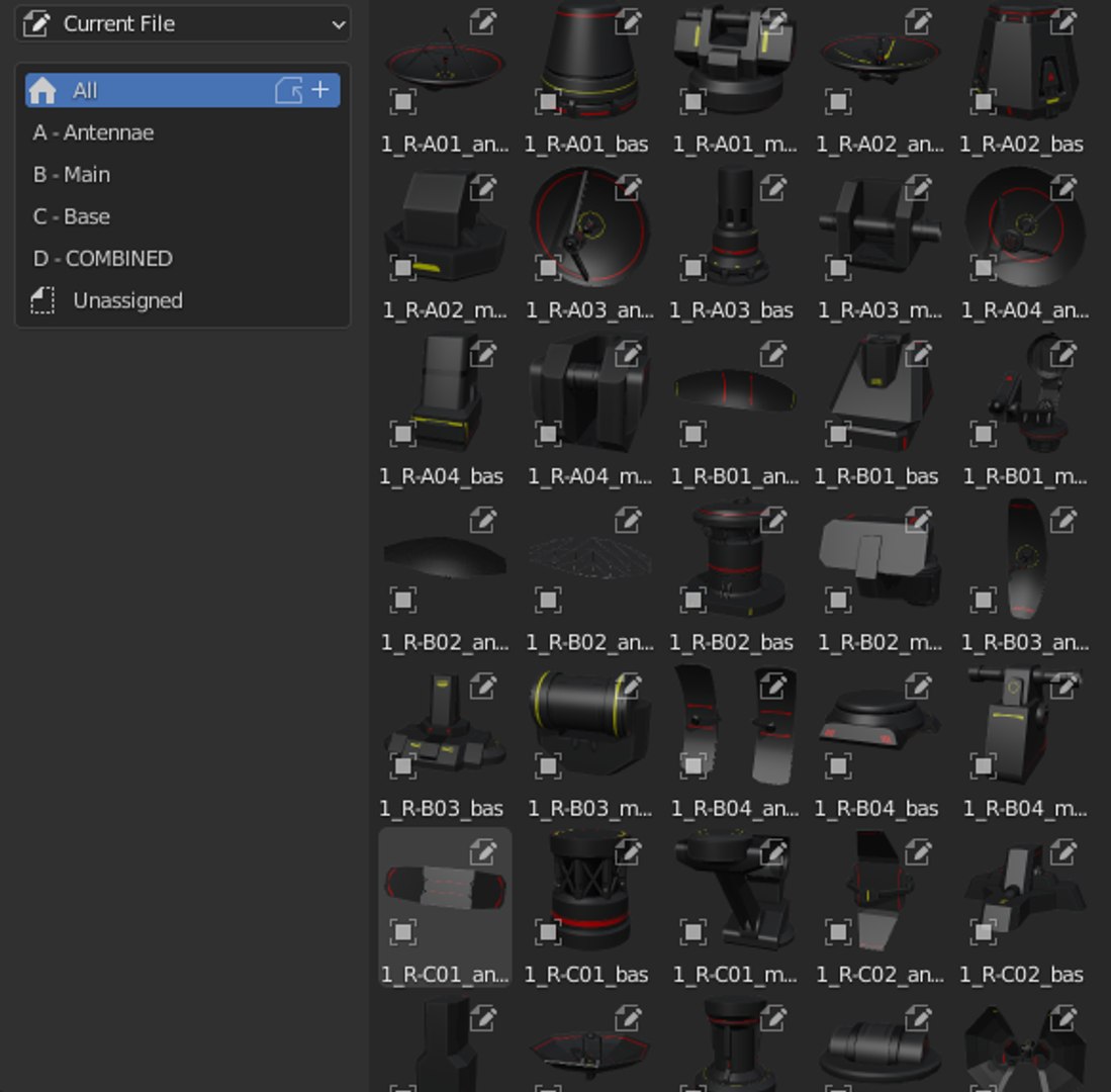 Radar Pack 3D model - TurboSquid 1857302
