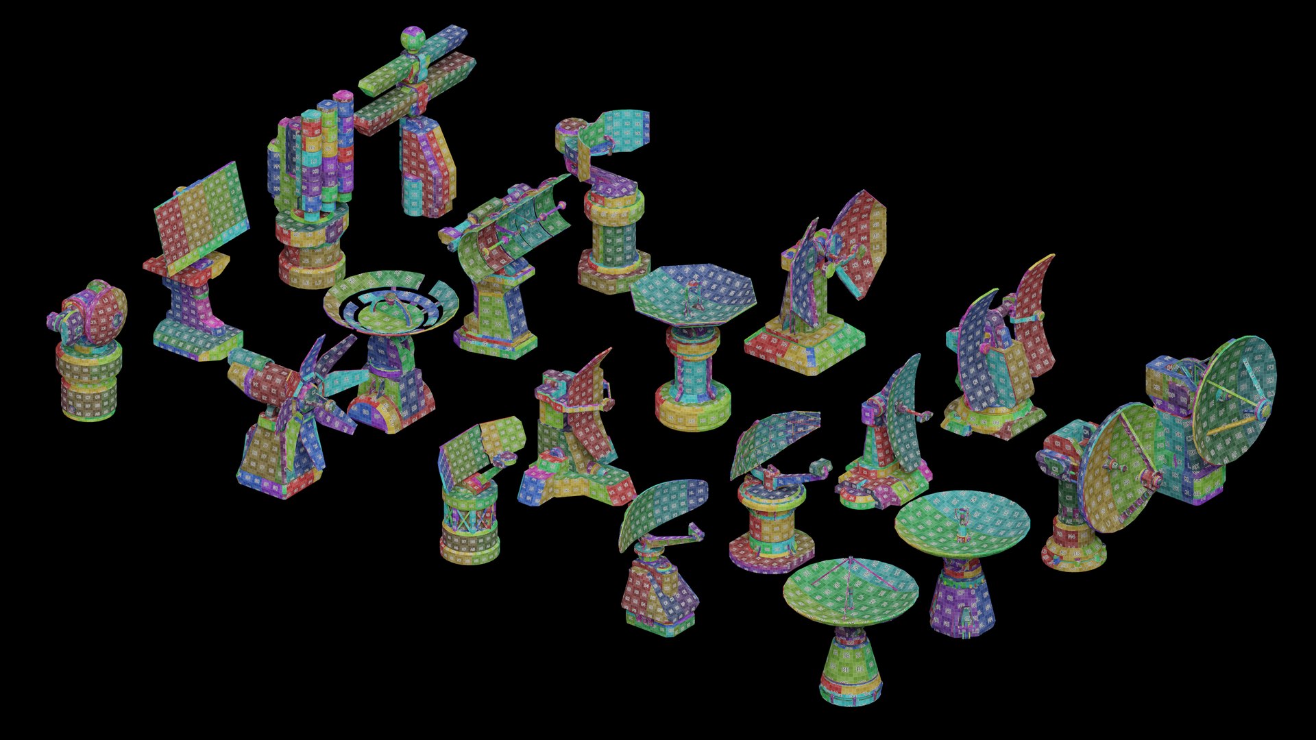 Radar Pack 3D model - TurboSquid 1857302