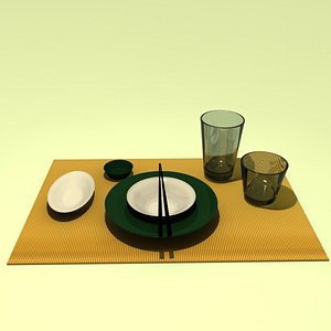 3d japanese set