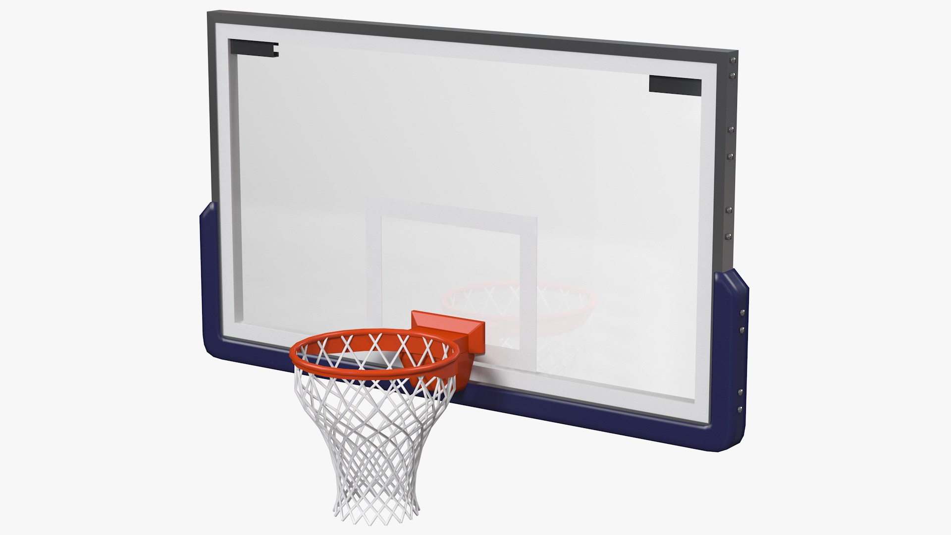 Basketball Hoop 3D model preview