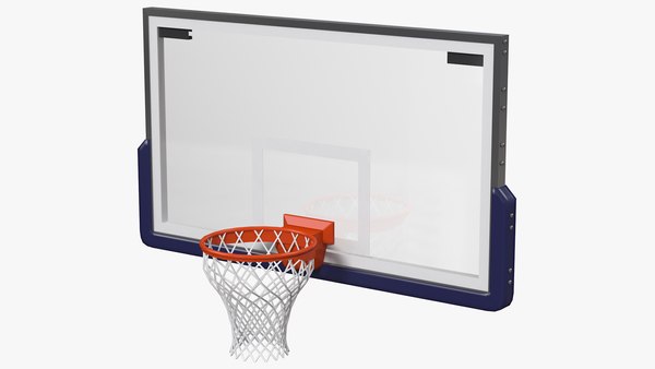 Basketball hoop baskets throw ball 3D model - TurboSquid 1619508