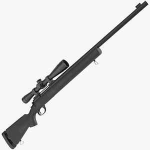 M24 Sniper Rifle AAA Game Weapon 3D model