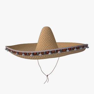 sombrero 3d max