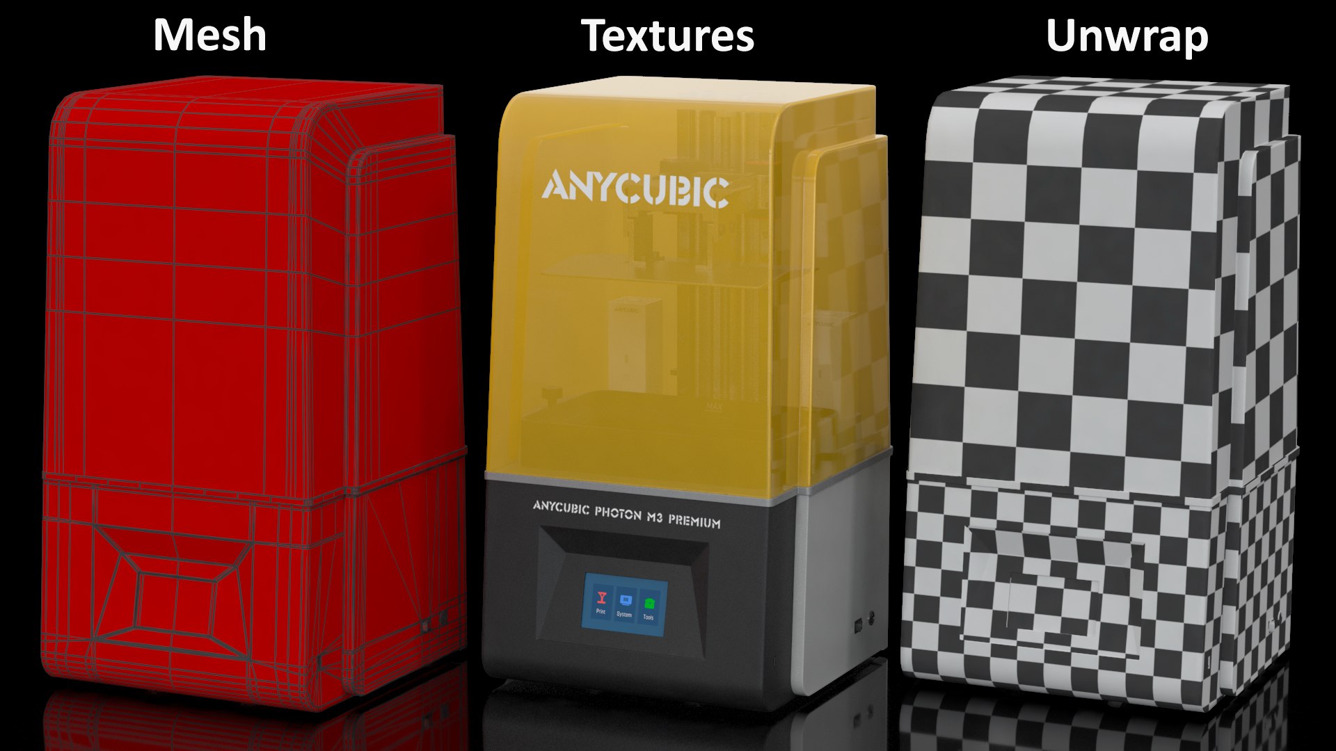 Anycubic Photon M3 Premium 3D Printer Model - TurboSquid 2079655