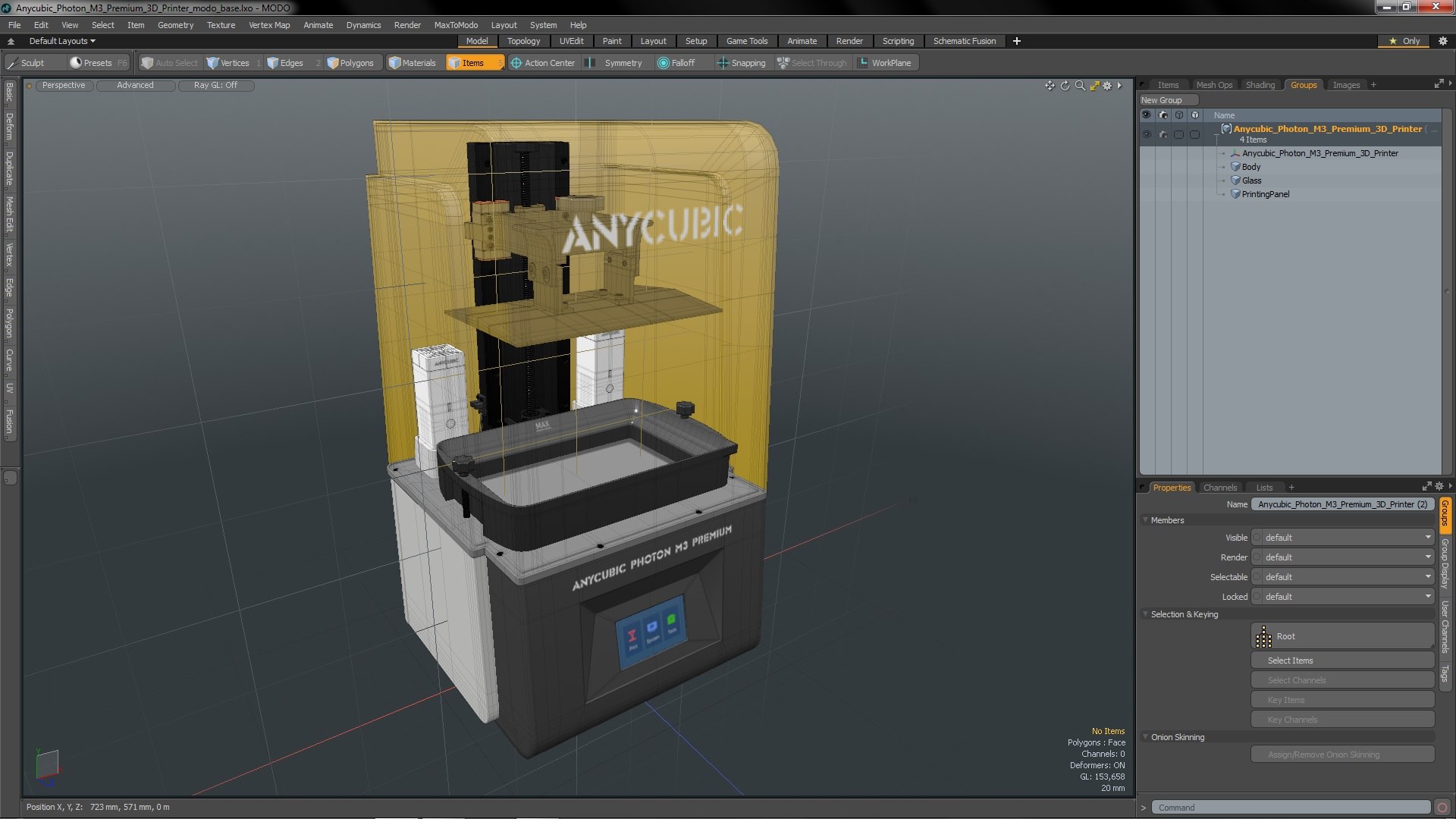 Anycubic Photon M3 Premium 3D Printer Model - TurboSquid 2079655