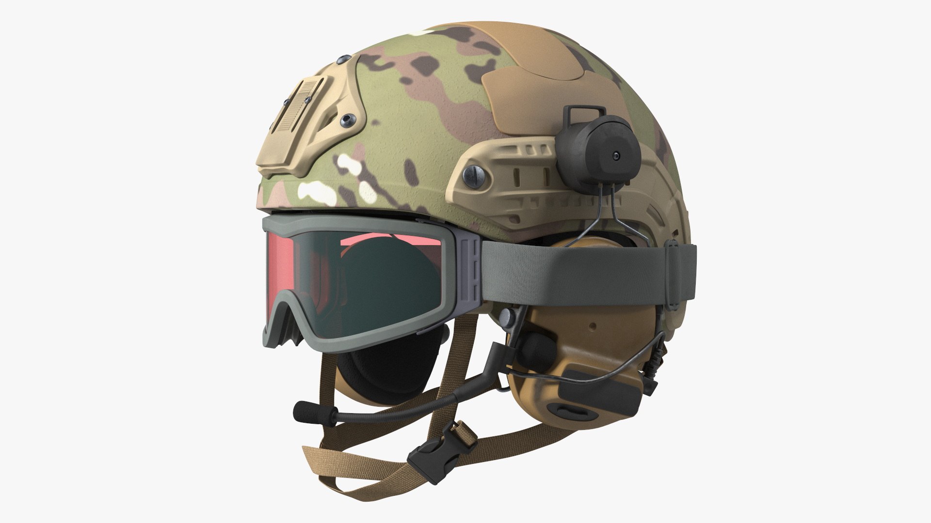 Military Uniform with Equipment Collection