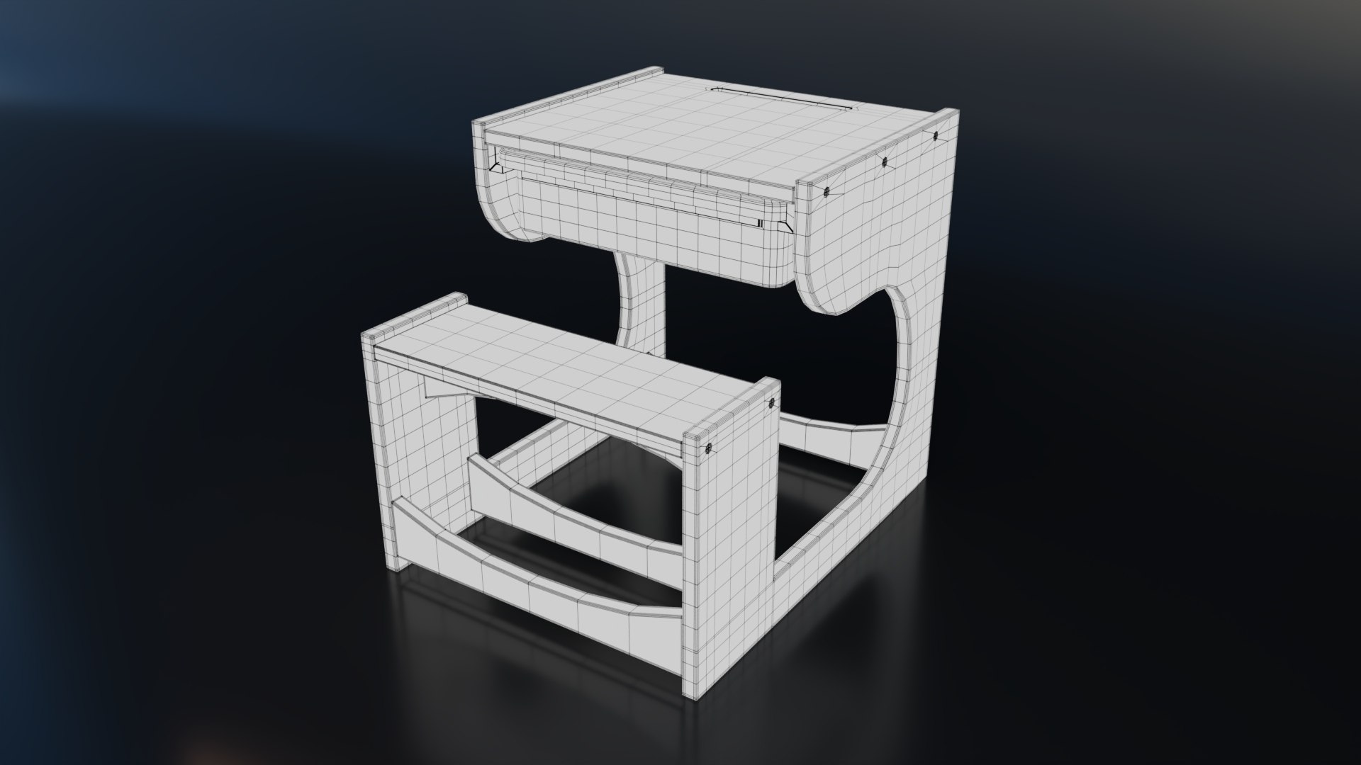 Kindergarten Desk 3D model https://p.turbosquid.com/ts-thumb/S5/2LdTEs/Nq/desk_wire/jpg/1735730256/1920x1080/fit_q87/bf43d68515657d34cb97b1096181c756646dcb44/desk_wire.jpg