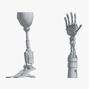 3D Robot arm and leg
