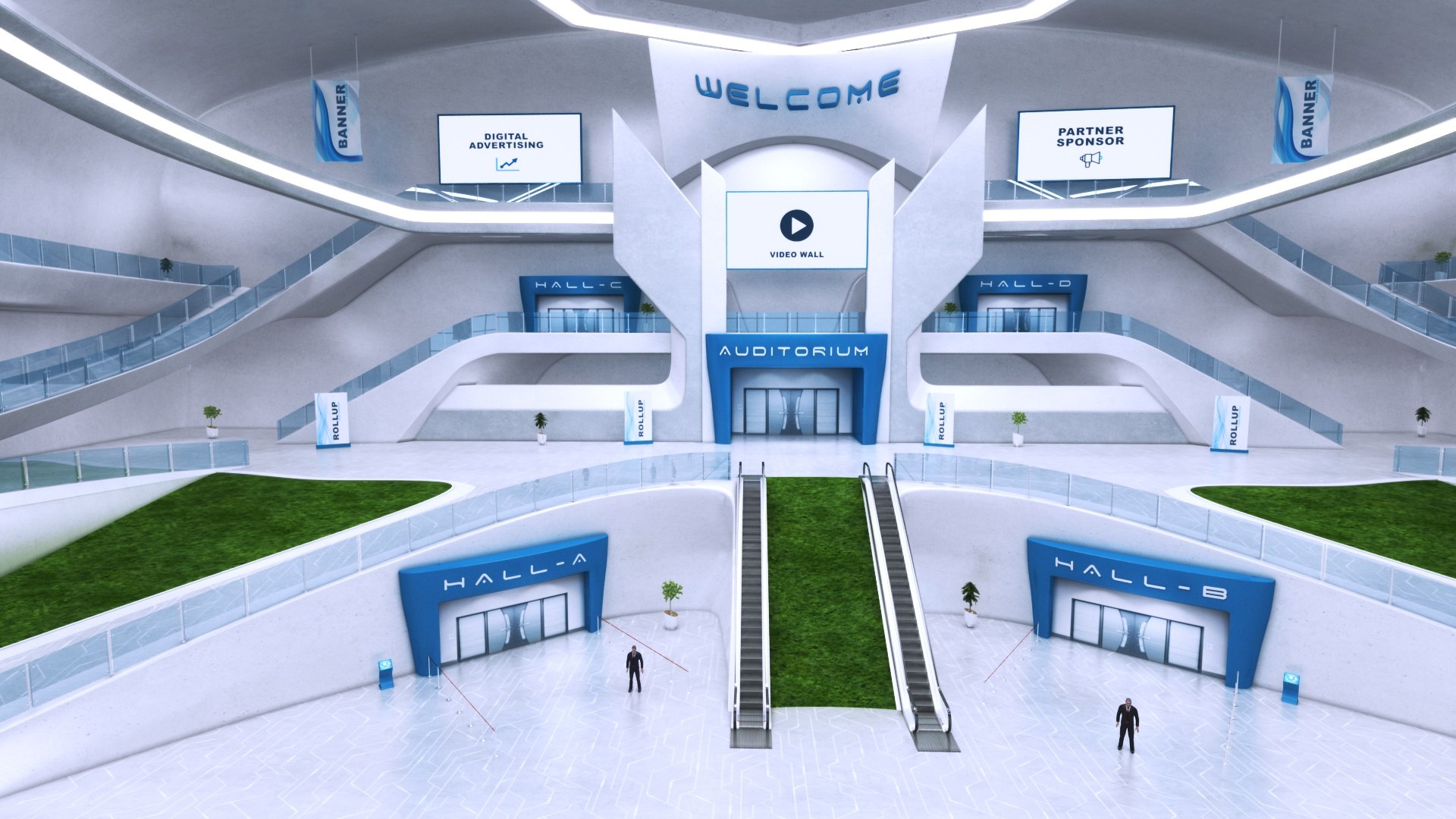 Futuristic E-Congress Lobby - 9 model https://p.turbosquid.com/ts-thumb/S5/6tkjxV/9K/congrescenter95/jpg/1630241404/1920x1080/fit_q87/9617eaaed157b97e23543f5c69625d595f8b42e7/congrescenter95.jpg
