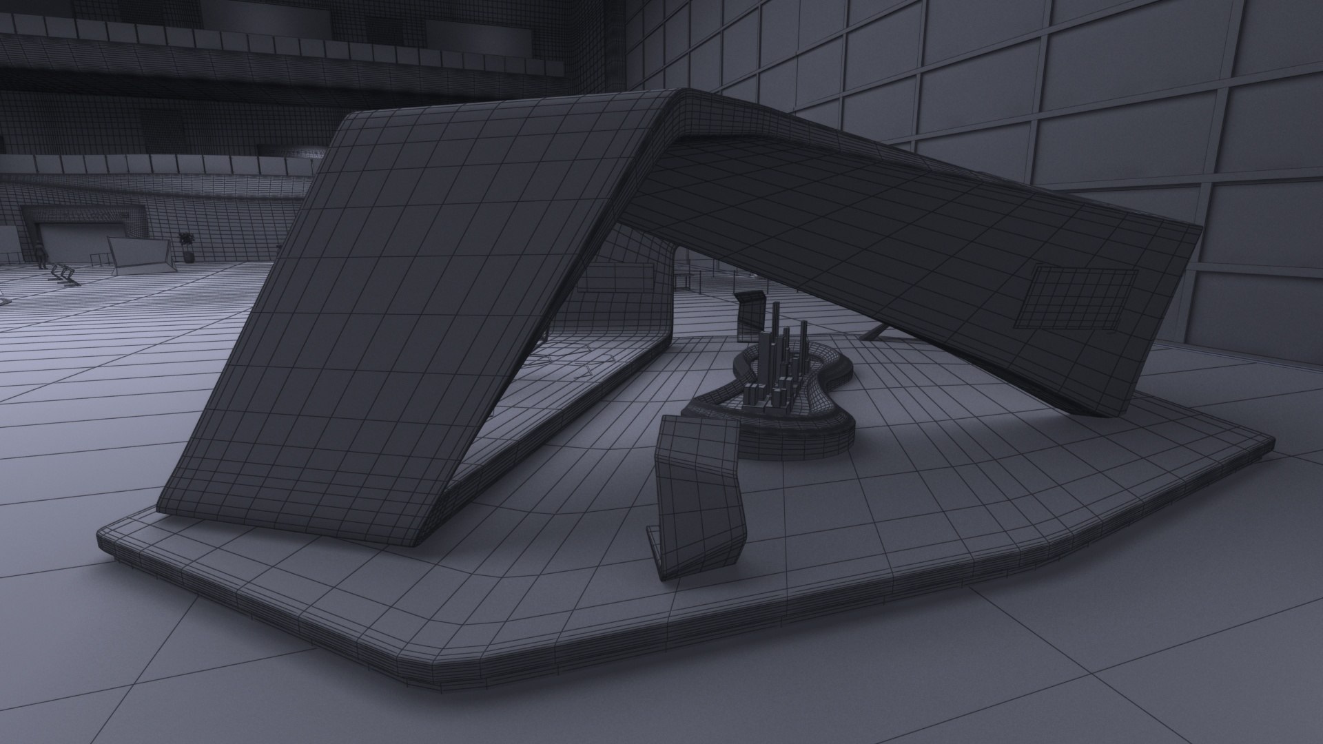 Futuristic E-Congress Lobby - 9 model https://p.turbosquid.com/ts-thumb/S5/6tkjxV/Su/congresscenter915/jpg/1630241364/1920x1080/fit_q87/ee171f43cd0e918702d58256a81c6b7eedf368e9/congresscenter915.jpg