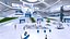 Futuristic E-Congress Lobby - 9