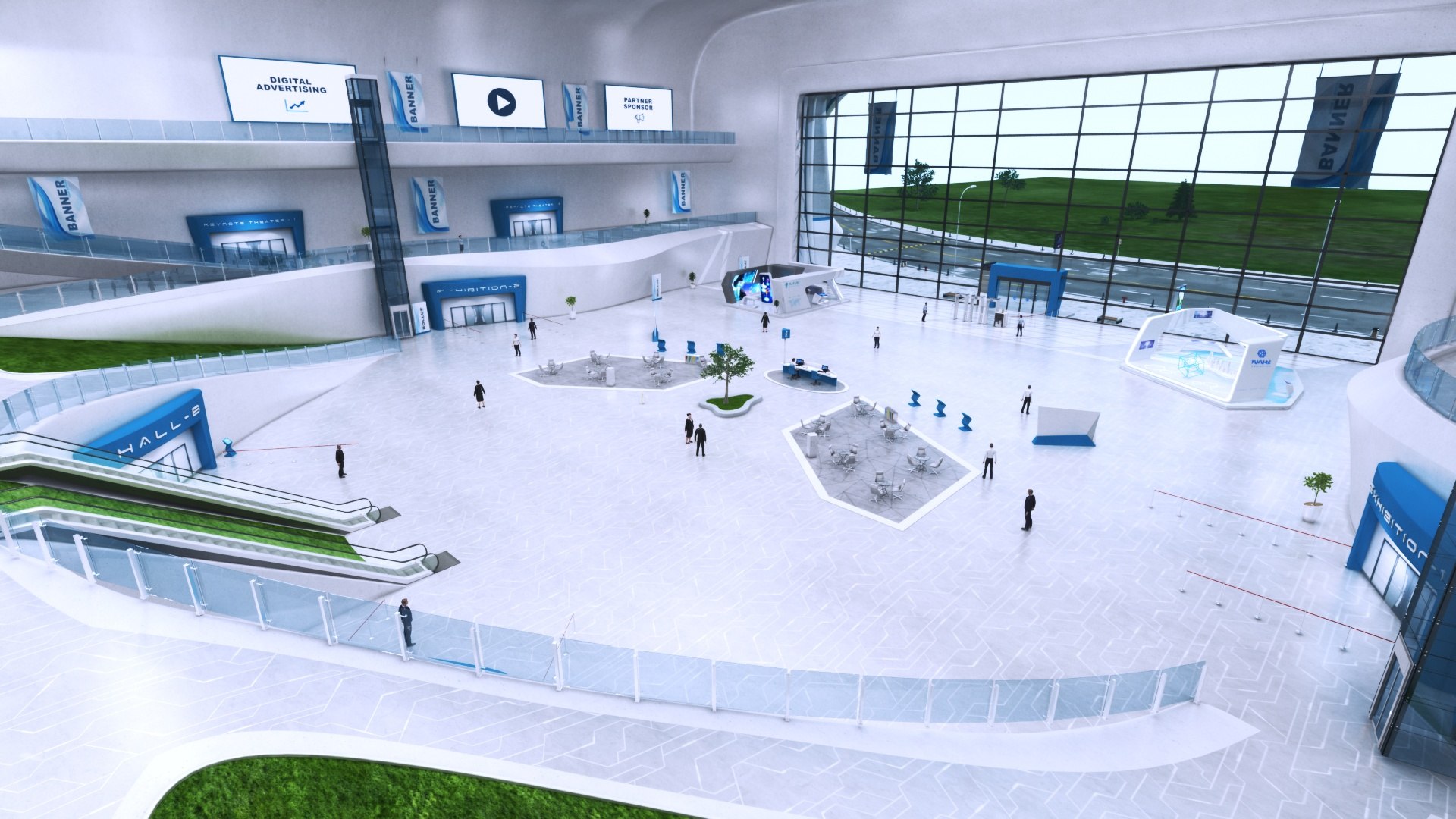 Futuristic E-Congress Lobby - 9 model https://p.turbosquid.com/ts-thumb/S5/6tkjxV/iR/congrescenter923/jpg/1630241428/1920x1080/fit_q87/22c7c3440c42d1b8f74ba842486a8ba7fa66e575/congrescenter923.jpg