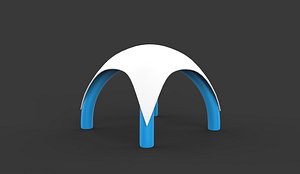3D Inflatable Advertising Tent 3D model
