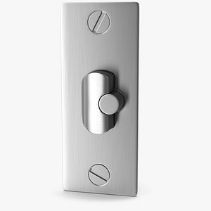Door Lock Deadlatch Steel V02