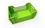 Green Plastic crate