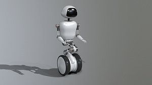 3D wheel robot model