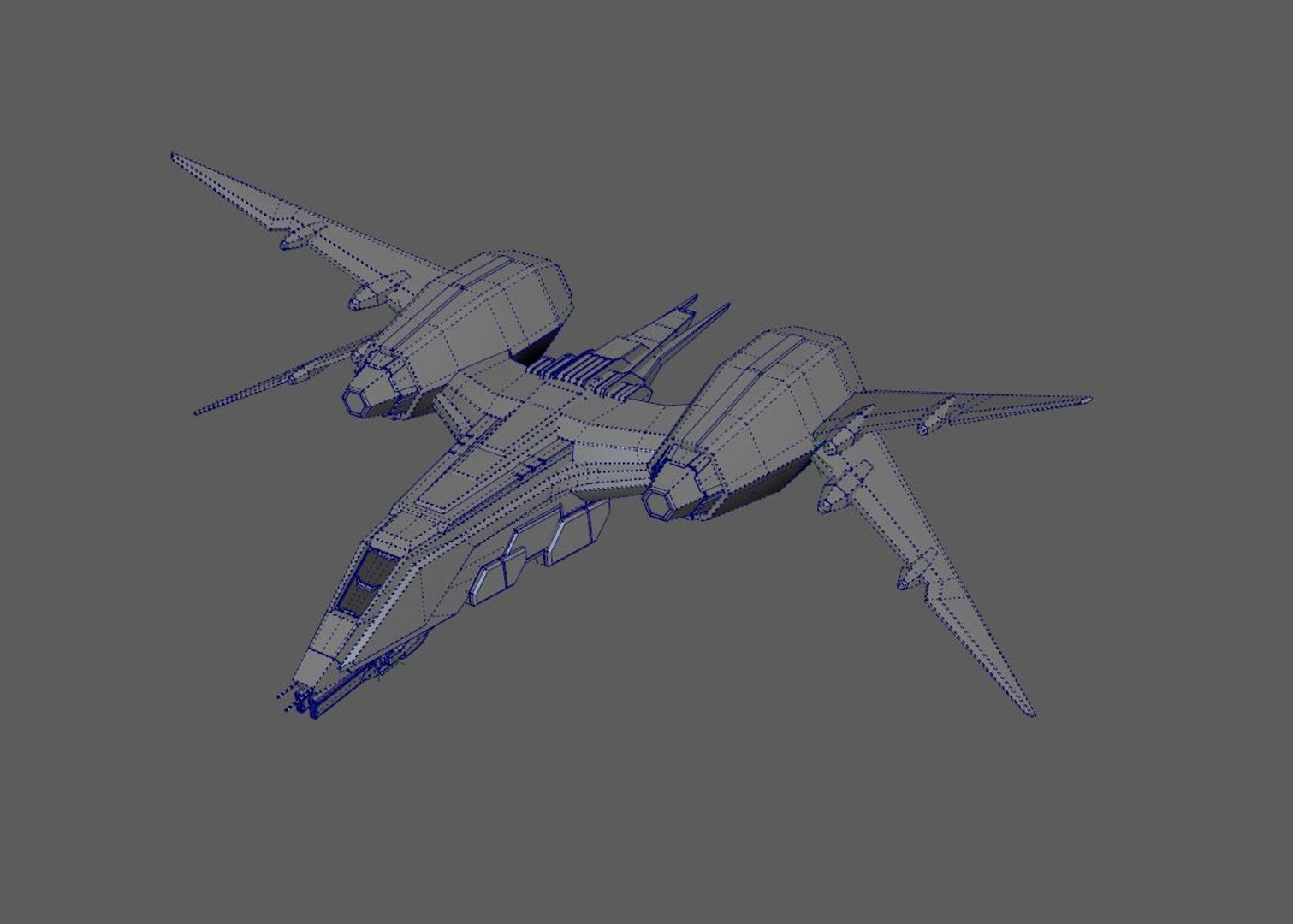 Space fighter 3D model - TurboSquid 1621172