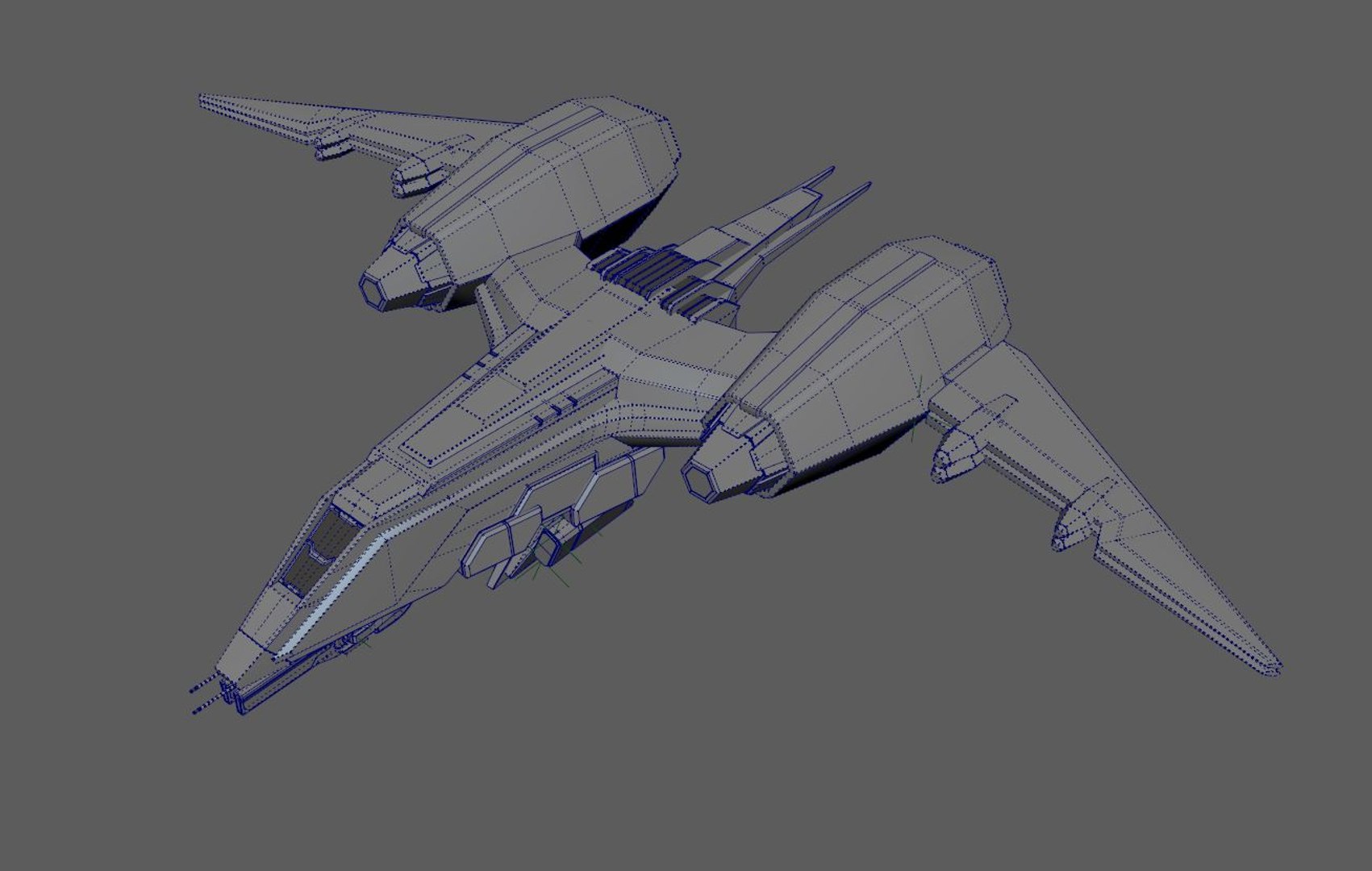 Space fighter 3D model - TurboSquid 1621172