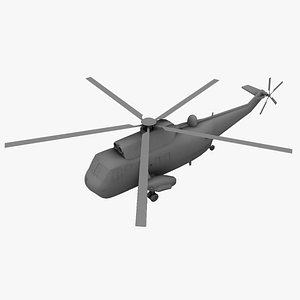 sikorsky helicopter 3d max