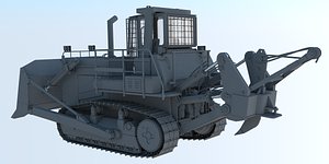3d dozer chetra model