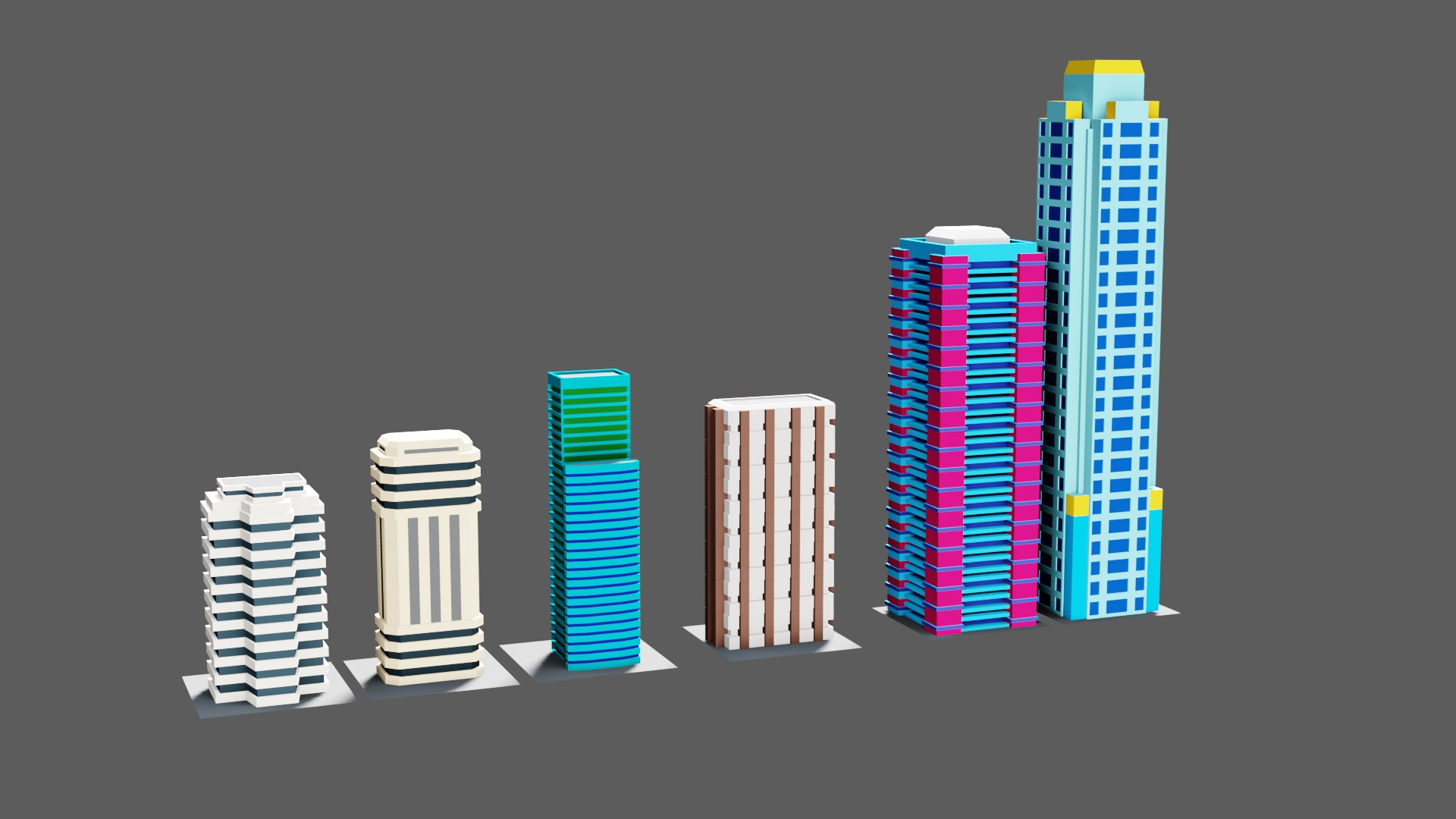 Modular-city Modular-city-assets 3D Model - TurboSquid 1671305