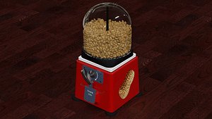 3D Peanut dispenser model
