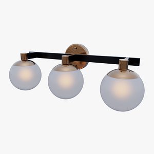 3D wall lighting model