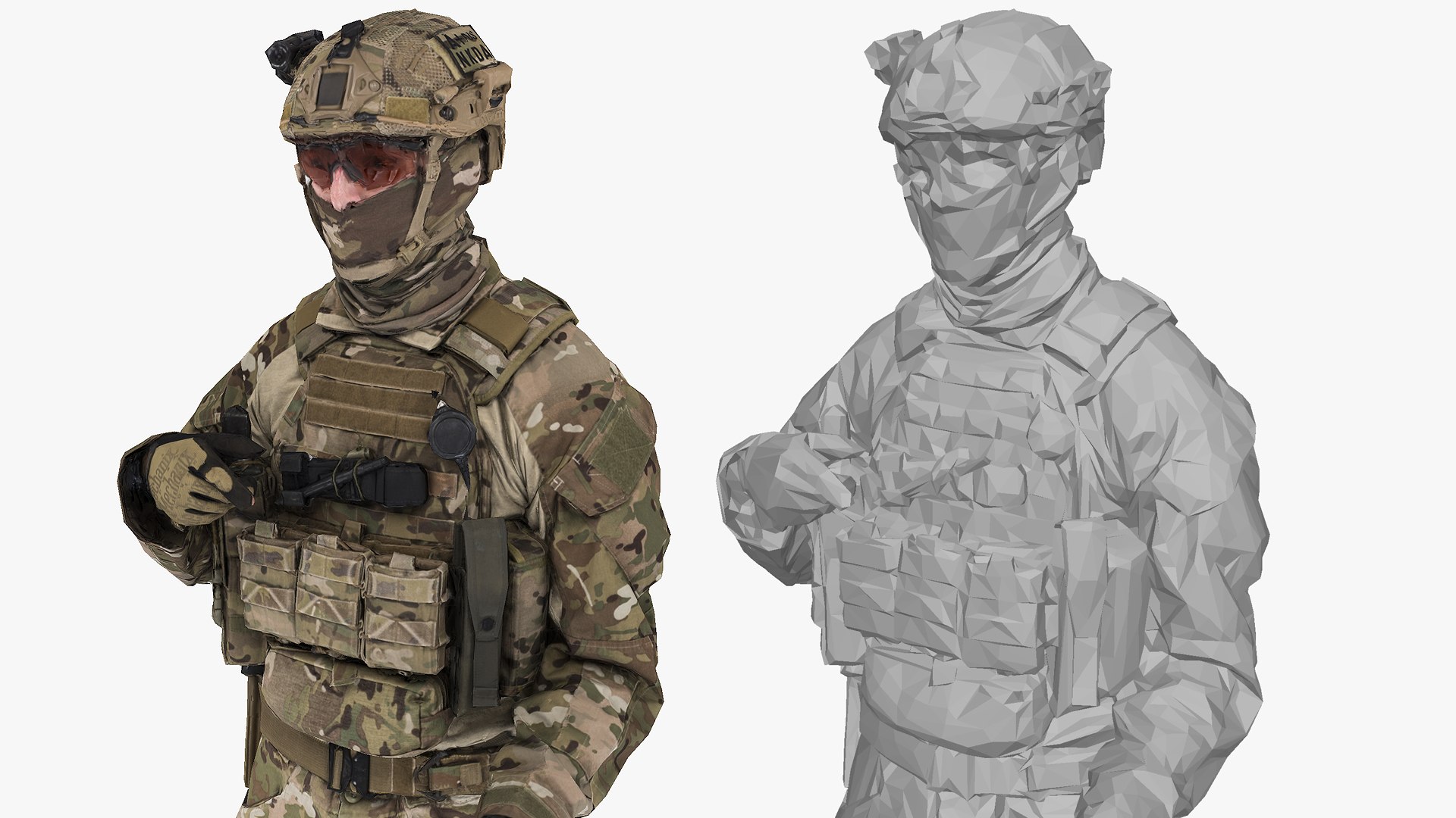 ADF Australian Combat Soldier Gun Pose 3D - TurboSquid 2342923