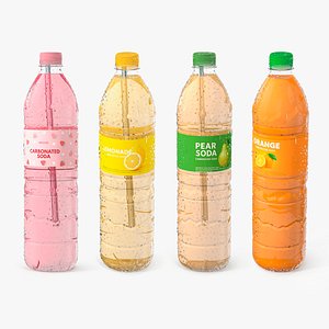3D model Beverage Bottles Collection 2