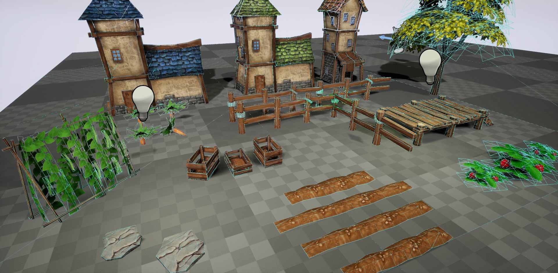 3D pack stylized model - TurboSquid 1208901