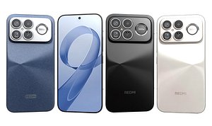 3D Redmi K90 Pro Max All Colors
