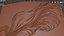 Modern Abstract Wave Decor Bas Relief Mural STL CNC 84
